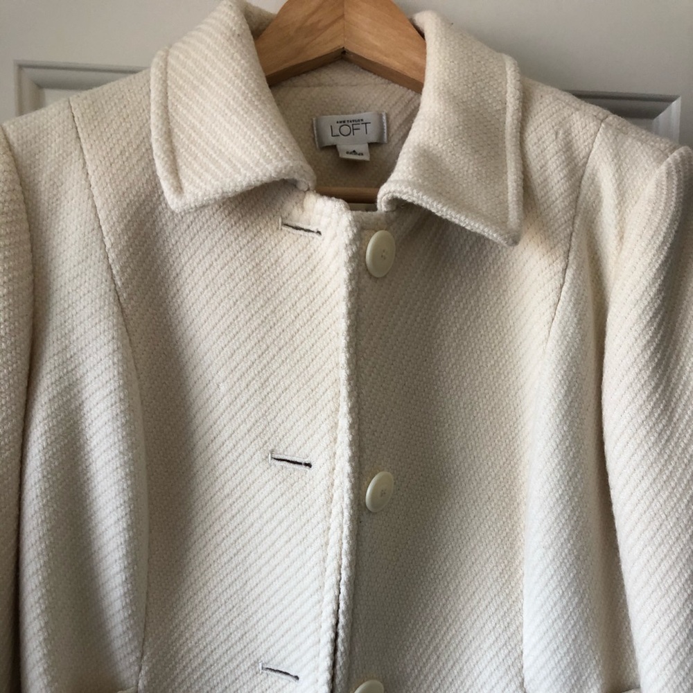 Loft wool coat